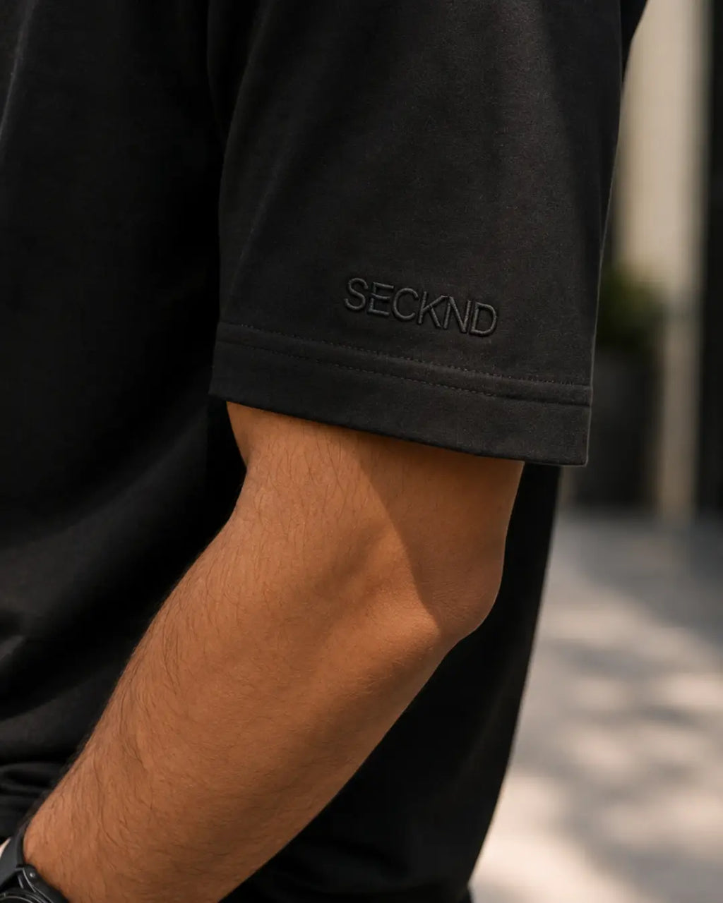 Midnight Origin – Black Oversized T Shirt