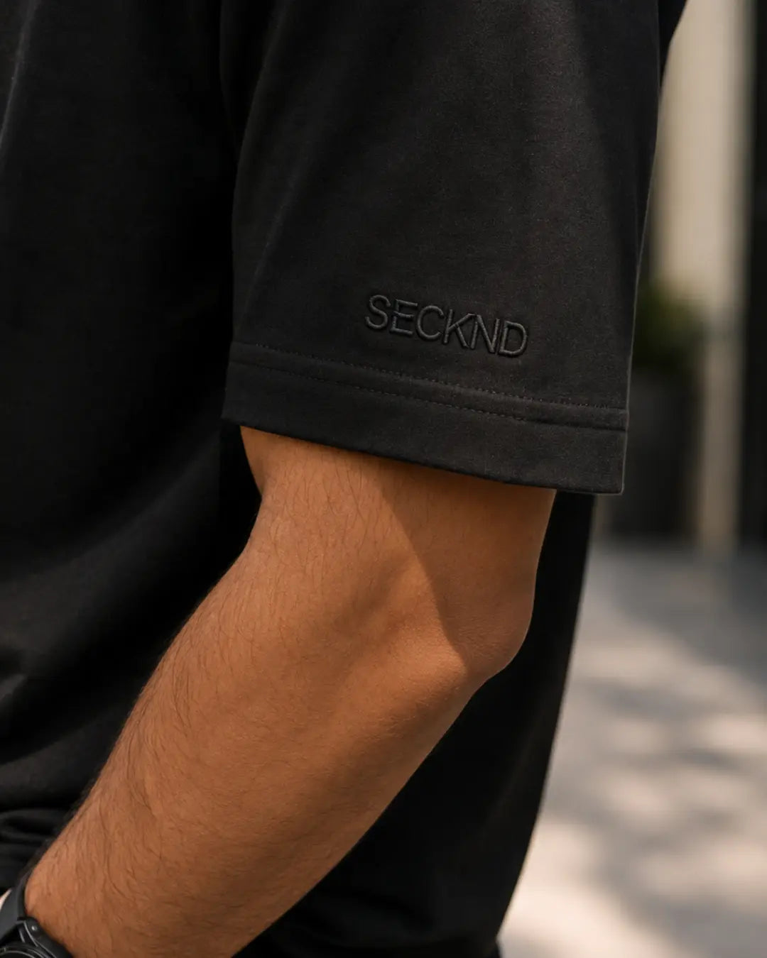 Midnight Origin – Black Oversized T Shirt